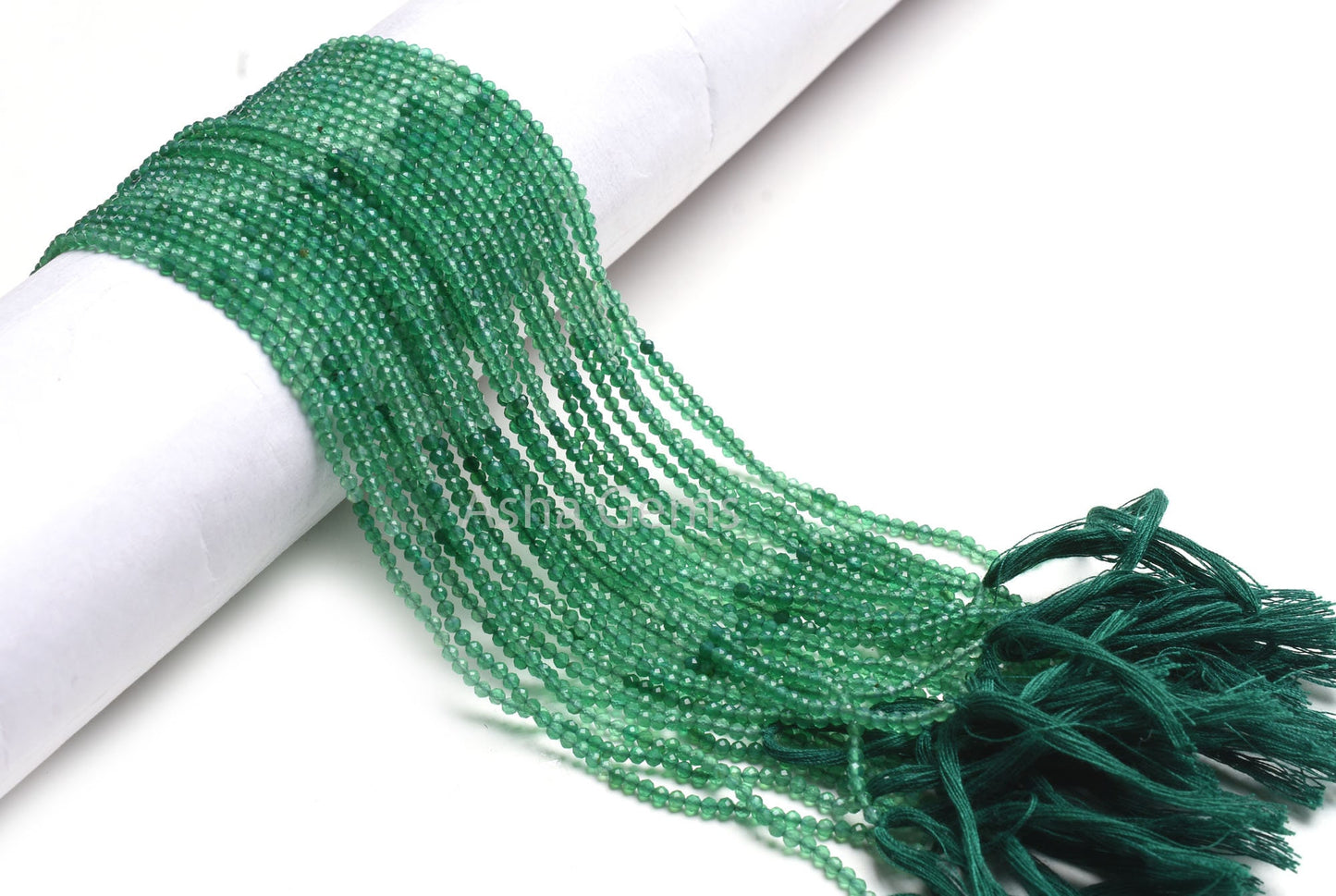 13" Strand AAA Quality Green Onyx Micro Cut Gemstone beads,2.5mm Shaded Green onyx Machine Cut Rondelle Faceted Bead Onyx Beads Jewelry SALE