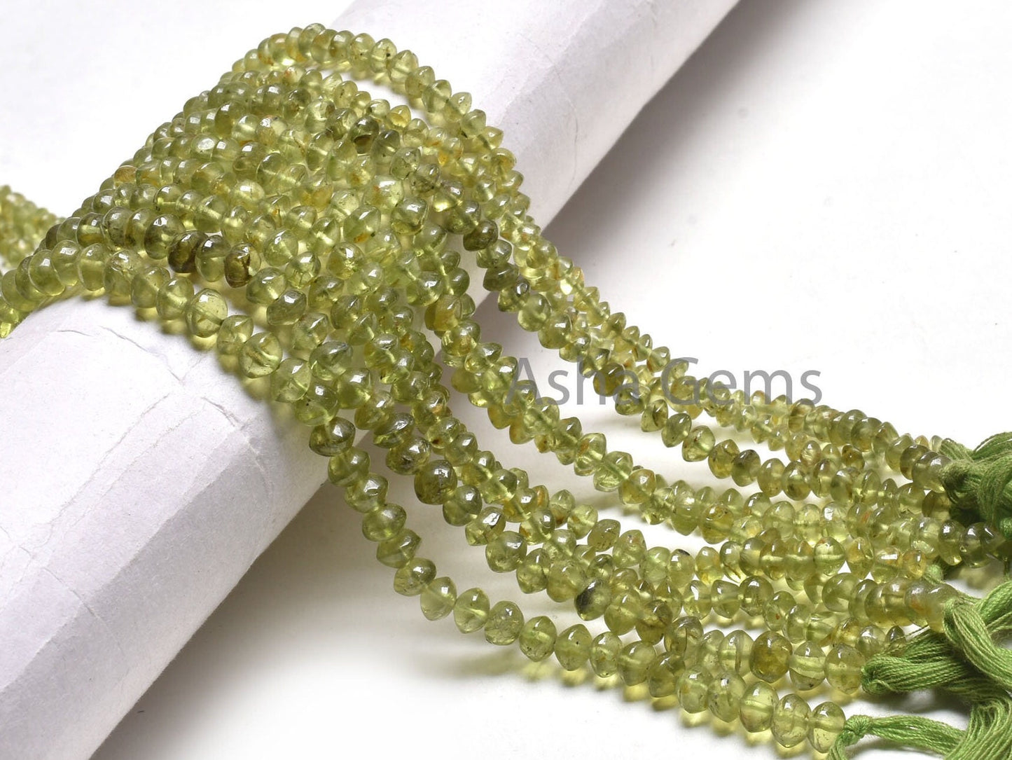 14" Strand Natural Peridot Smooth Button Shape Gemstone Beads, Green Peridot Handmade Button Beads, Peridot Beads Jewelry Making Crafts SALE