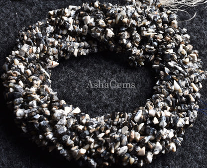 34" Strand Natural Dendrite Opal Uncut Chips Beads,Opal Smooth Raw Rough Beads, Fine Dendritic Opal uncut Polish Nugget Unshape Bead Jewelry