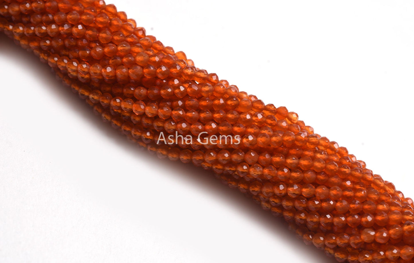 2.25 mm Top Quality Carnelian Faceted Rondelle Beads, Natural Orange Carnelian Machine Cut Beads, Carnelian Bead Micro Cut Gemstone Jewelry