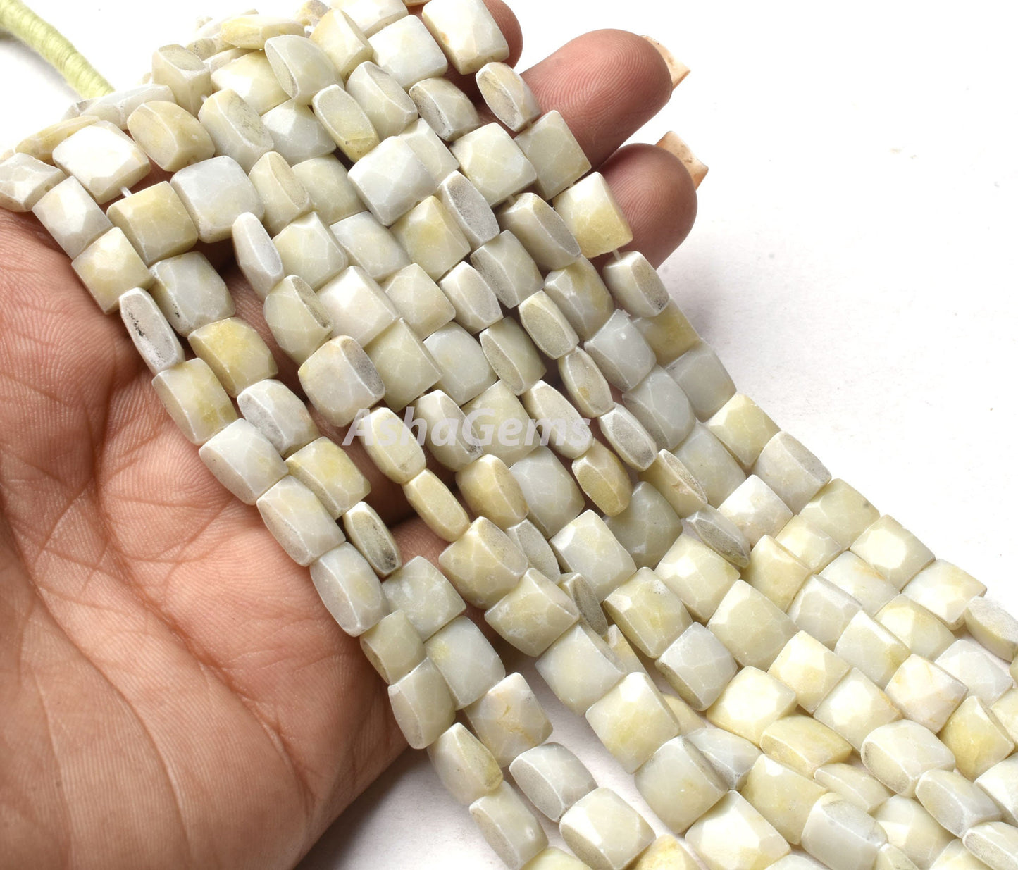 Beautiful Lemon Opal faceted Fancy Shape Beads,8" Strand Opal Uneven Rectangle Bead Gestone Briolette Handmade Beads For Jewelry Making SALE