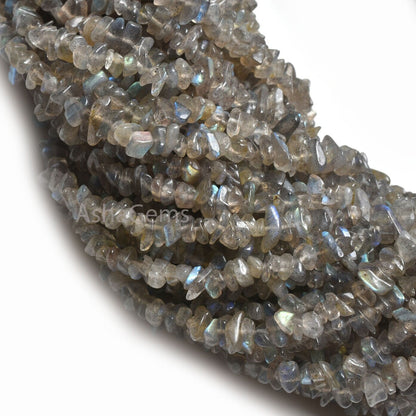 34"Strand Natural Fire Labradorite Raw Uncut Chips Beads Gemstone Grey Labradorite Chips Gemstone Rough Bead Black Rainbow Bead Jewelry SALE