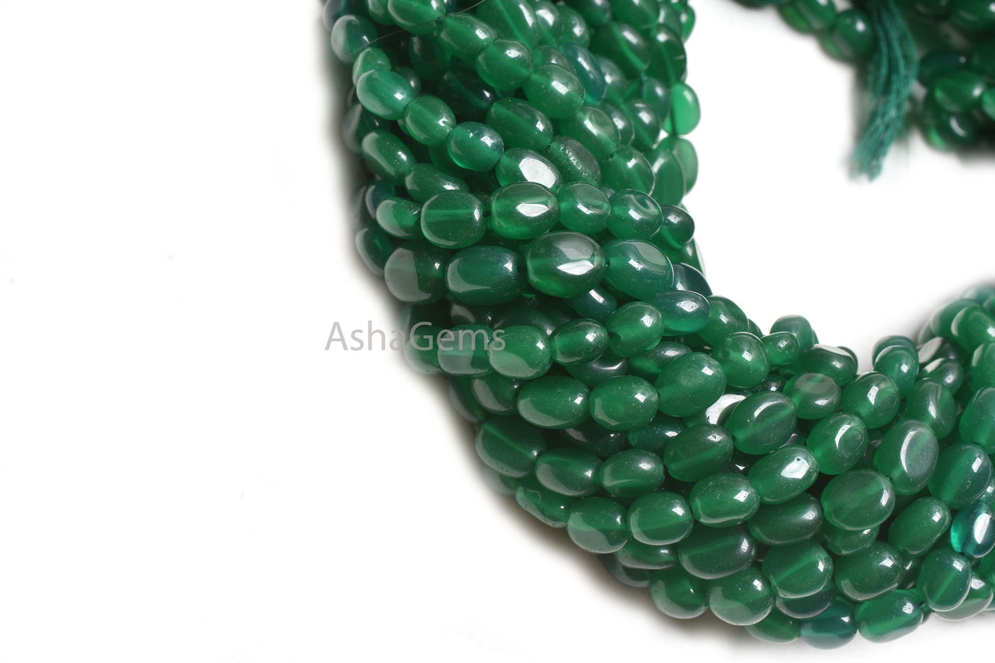 Fine Quality Green Quartz Oval Handmade Gemstone Beads,12"Strand Green Quartz smooth Oval Straight Drill Bead Jewelry Making Handicraft SALE