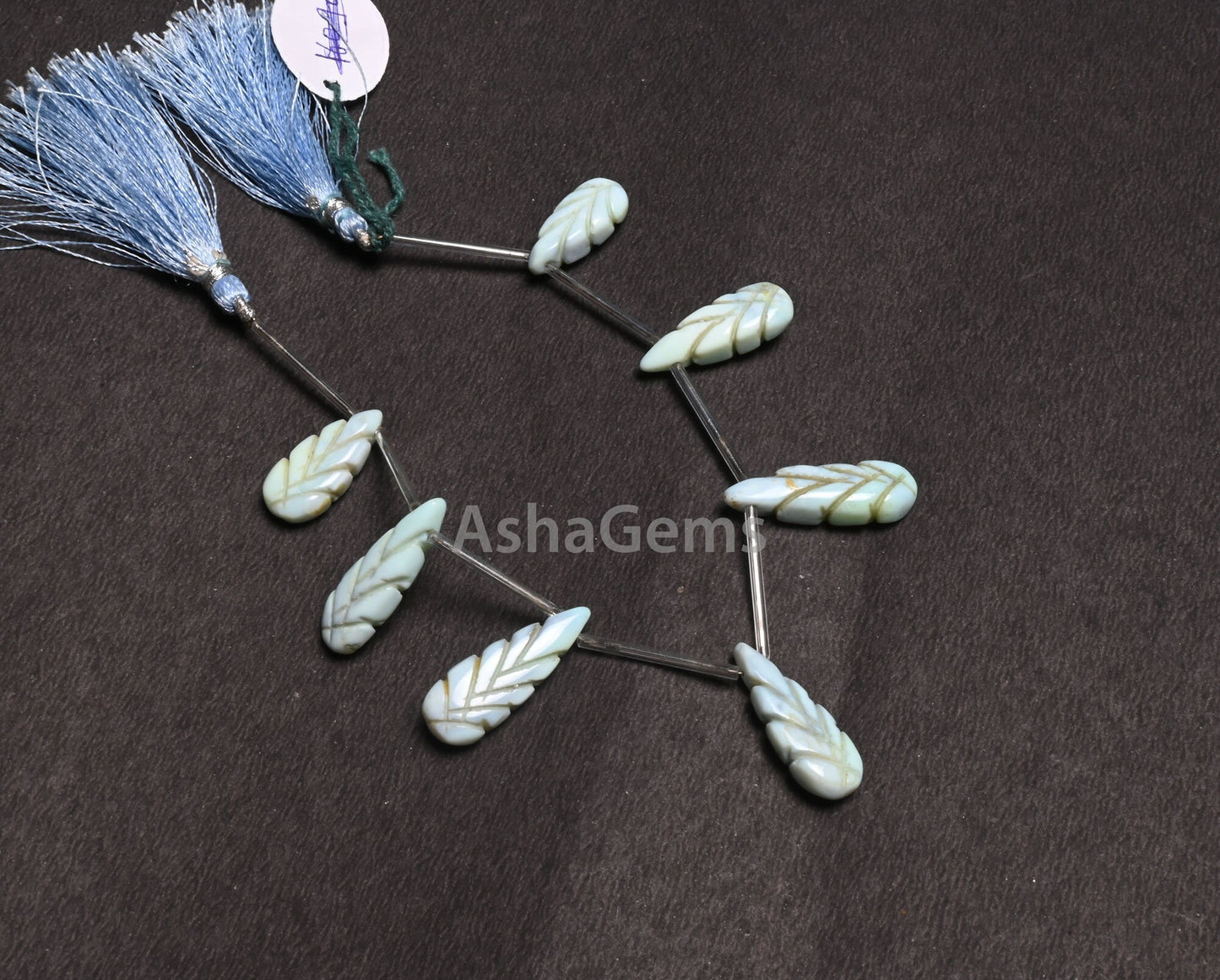 Beautiful Blue Oregon Opal Fancy Pear carved Gemstone beads,11-30mm Light Blue Opal Carving Teardrop handmade Opal Bead Jewelry making Craft