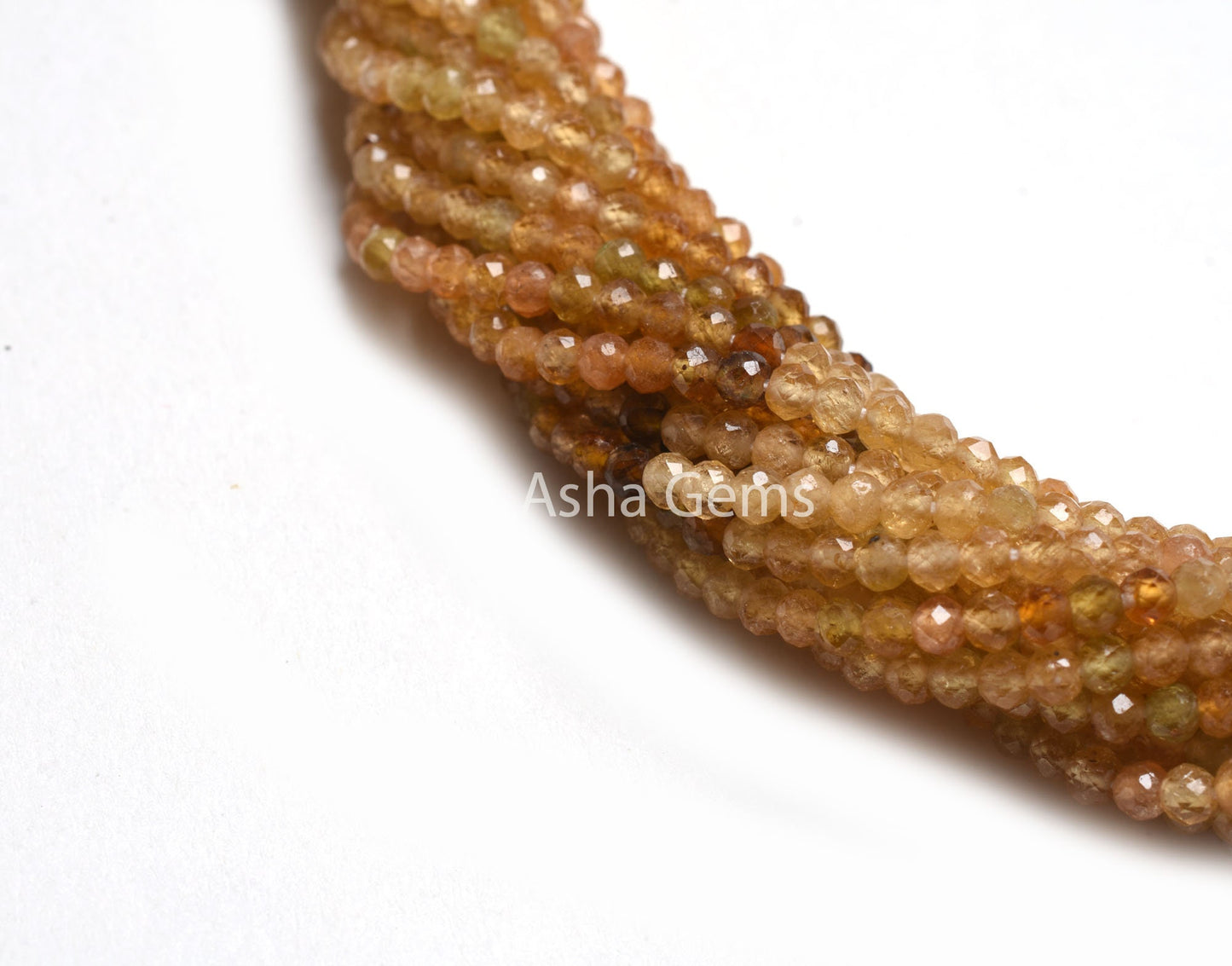 AAA Natural Yellow Tourmaline Faceted Micro Cut Beads,2.5mm Rare Shaded Yellow Tourmaline Machine Cut Rondelle Gemstone Bead Tourmaline SALE