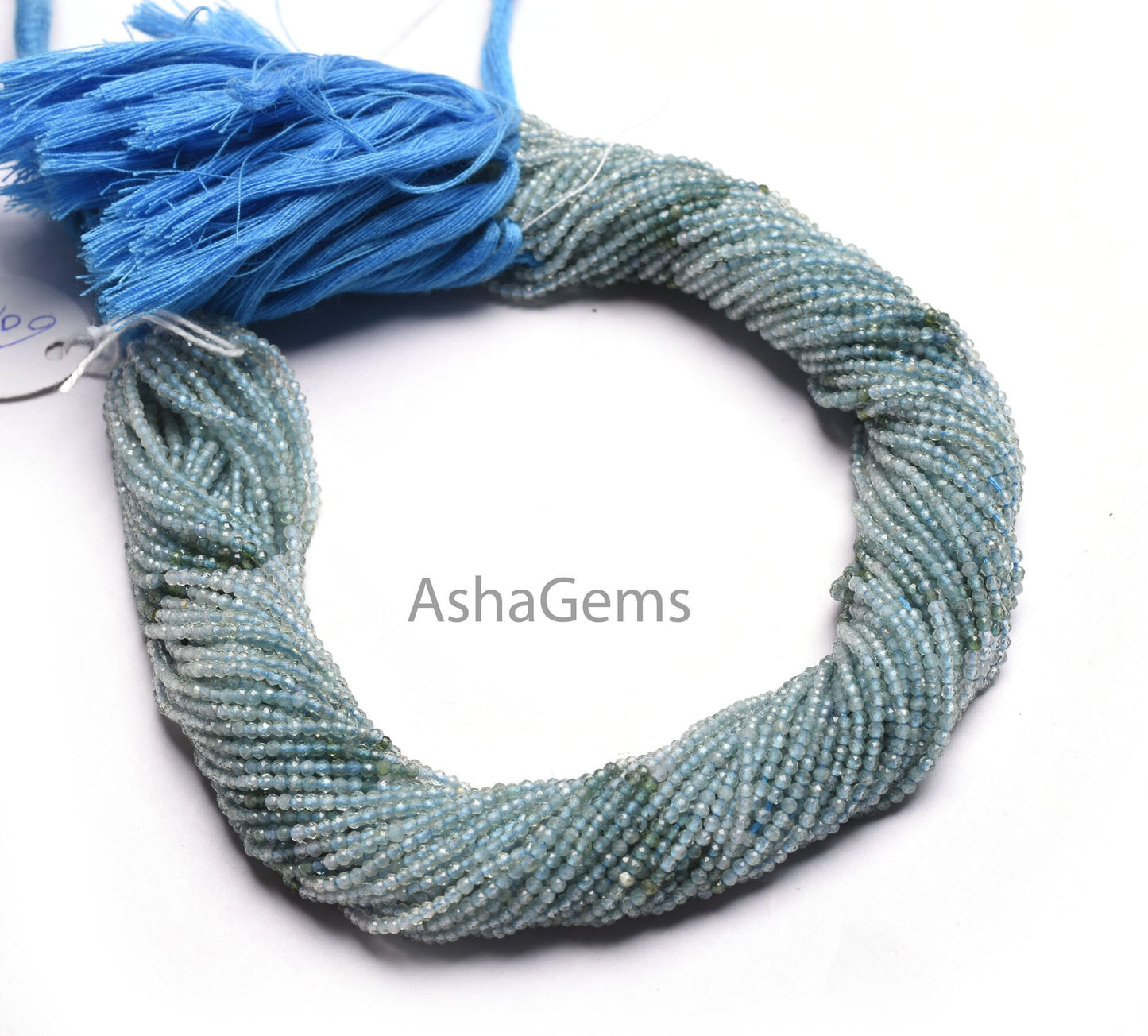 Genuine Tourmaline Micro Faceted Rondelle Beads,13"Strand Shaded Light Blue Tourmaline Beads Gemstone Tourmaline Machine Cut Beads Jewelry