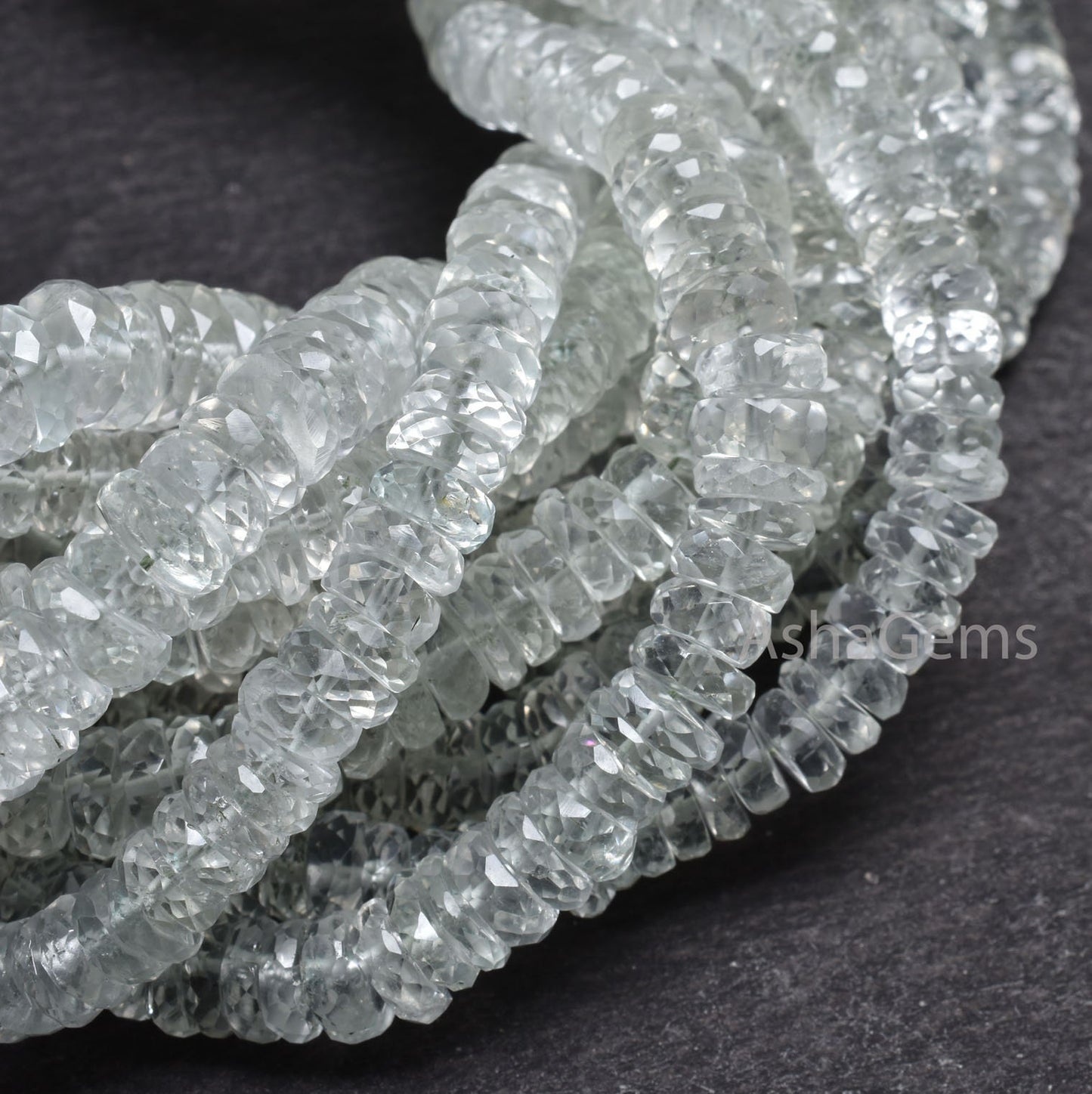 Beautiful Green Amethyst Flat Wheel Shape Faceted Beads, Natural Amethyst Indian Cut Heishi Tyre Gemstone Beads, Amethyst Bead Jewelry Craft