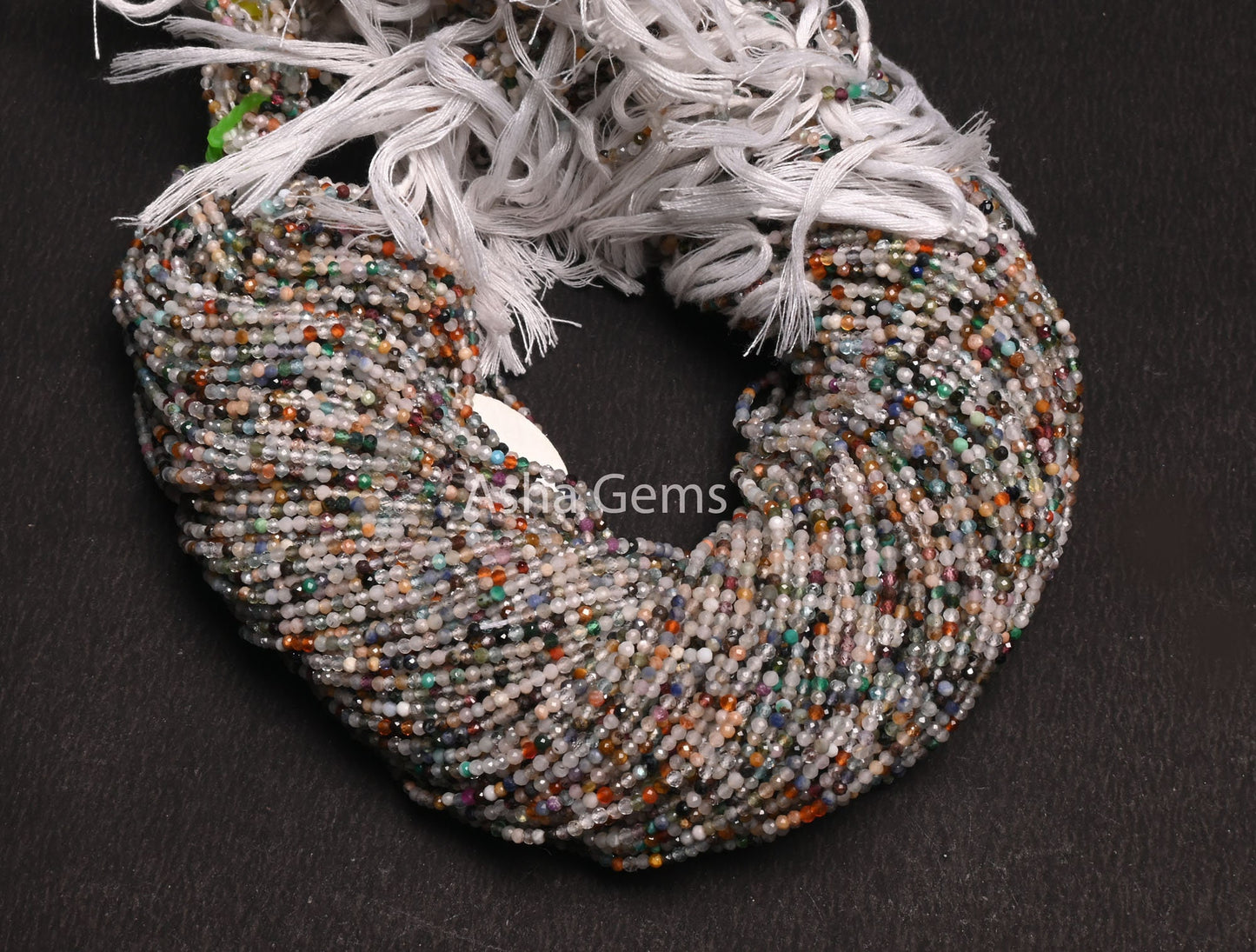 Beautiful Natural Multi Color Gemstone Micro Cut Beads,2 mm Disco Beads,Semi Precious Mix Gemstone Rondelle Shape Faceted Bead Jewelry Craft