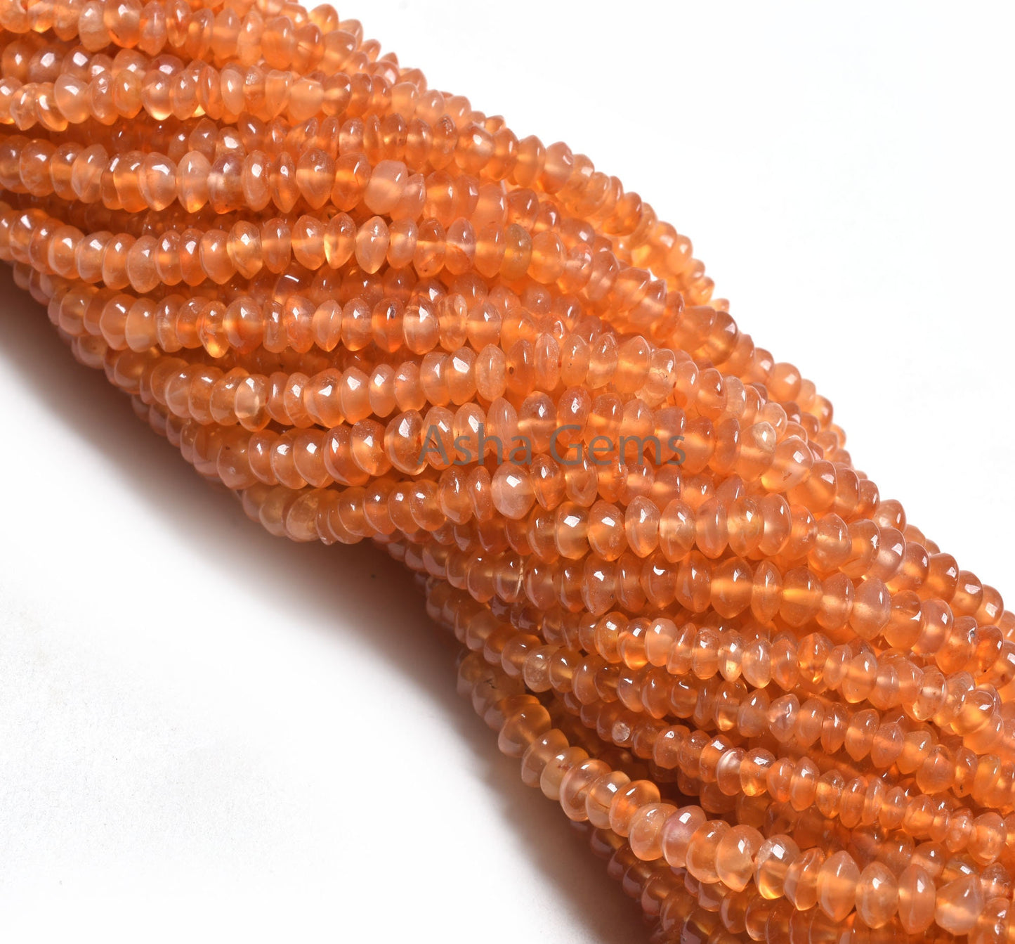 AAA Natural Orange Carnelian Smooth Button Shape Gemstone Beads, Carnelian Handmade Button Beads,13"Strand Carnelian Bead Jewelry Craft SALE