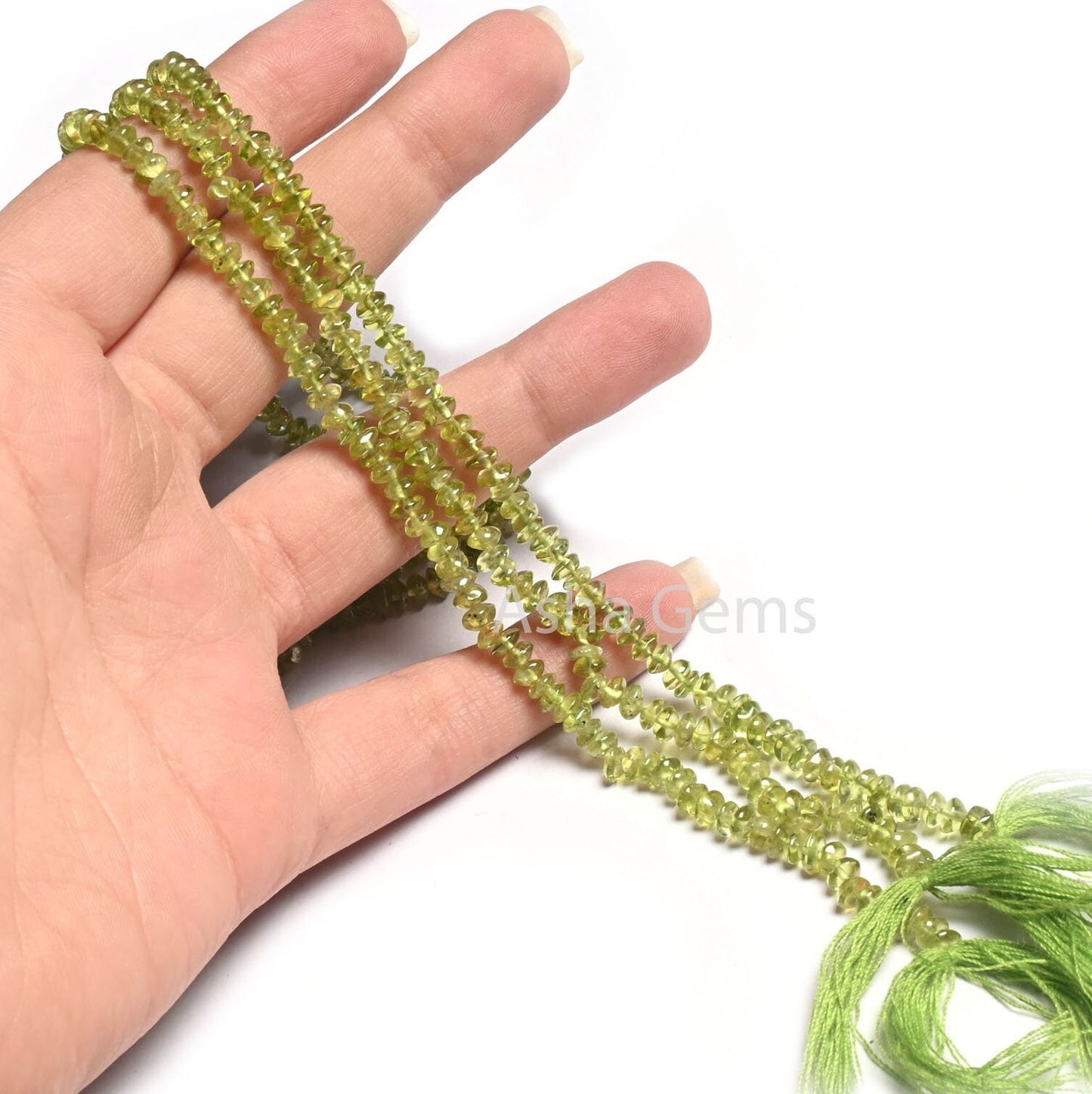 4.50 mm Peridot Smooth Handmade Button Shape Beads,13" Strand Natural Green Peridot Button Gemstone Loose Beads Jewelry making Crafts SALE