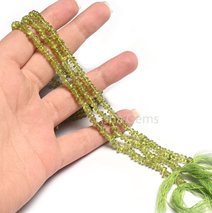 4.50 mm Peridot Smooth Handmade Button Shape Beads,13" Strand Natural Green Peridot Button Gemstone Loose Beads Jewelry making Crafts SALE