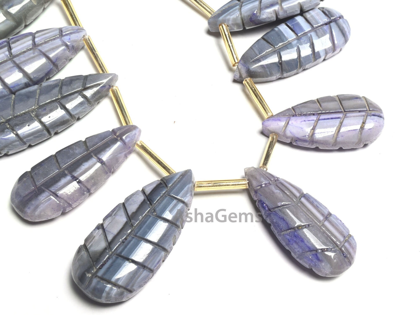 Amazing Shaded Blue Grey Opal Fancy Long Pear Carved Gemstone Handmade Beads,8" Opal Carving Fancy Teardrop Beads Jewelry Making Crafts SALE
