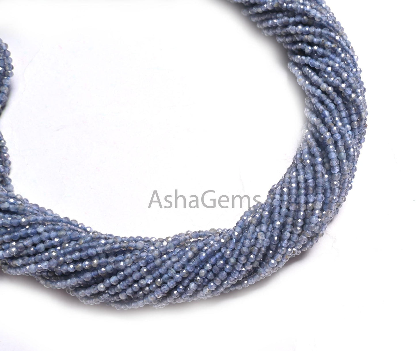 Beautiful Iolite Micro Cut Rondelle Faceted Machine Cut Gemstone Loose Beads,2mm Natural Blue Iolite Micro Cut Tiny Iolite Bead Jewelry SALE