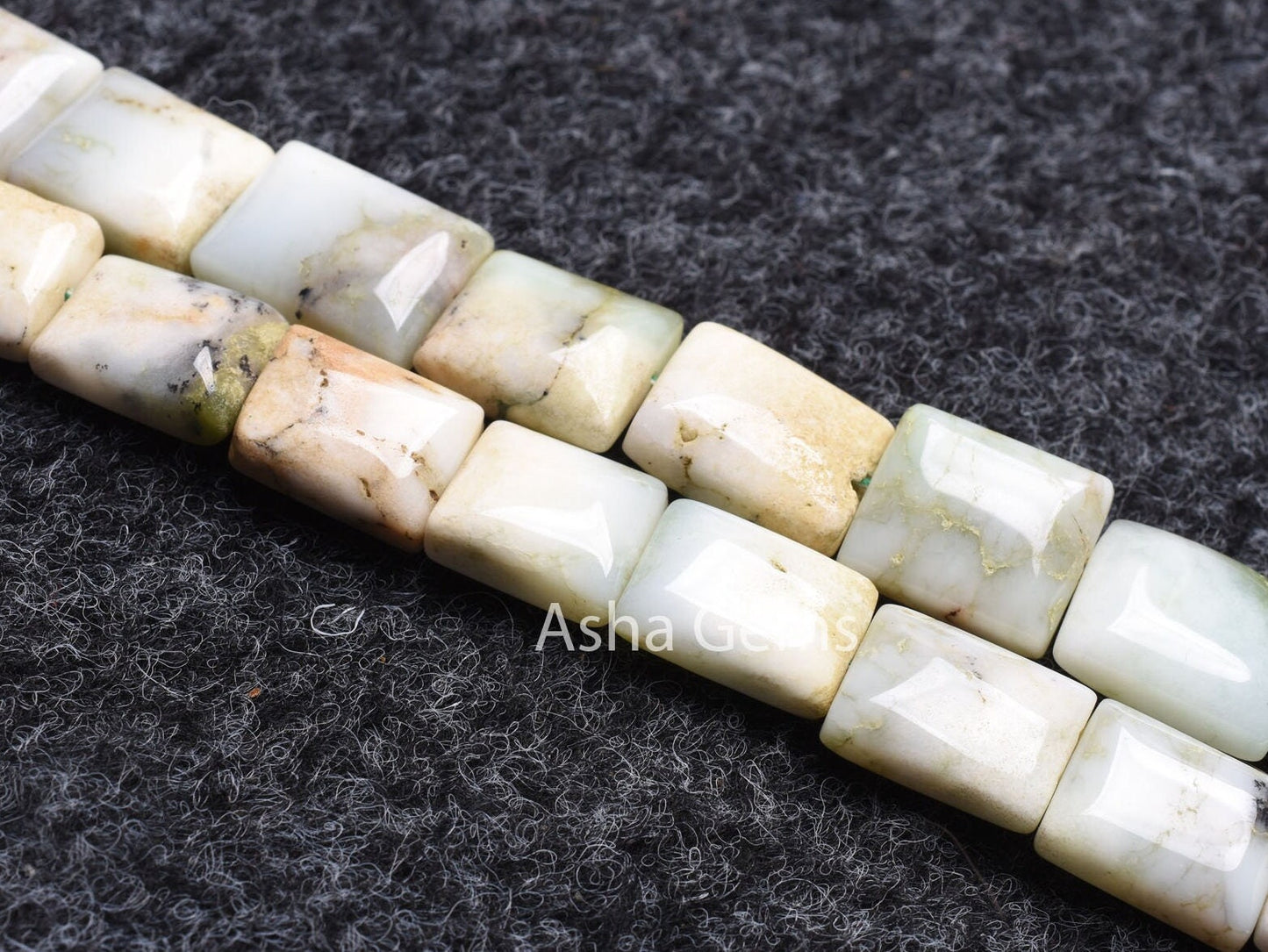 15"Strand Natural Chrysoprase Smooth Chiclet Beads, Chrysoprase Beads, Chrysoprase Plain Handmade Rectangle Gemstone Loose Bead Jewelry SALE
