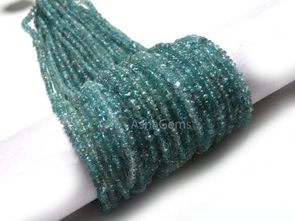 Beautiful Blue apatite Smooth Button Shape Beads,13"Strand Sky Apatite Beads, Apatite Plain Handmade Button Gemstone Bead Jewelry Handicraft