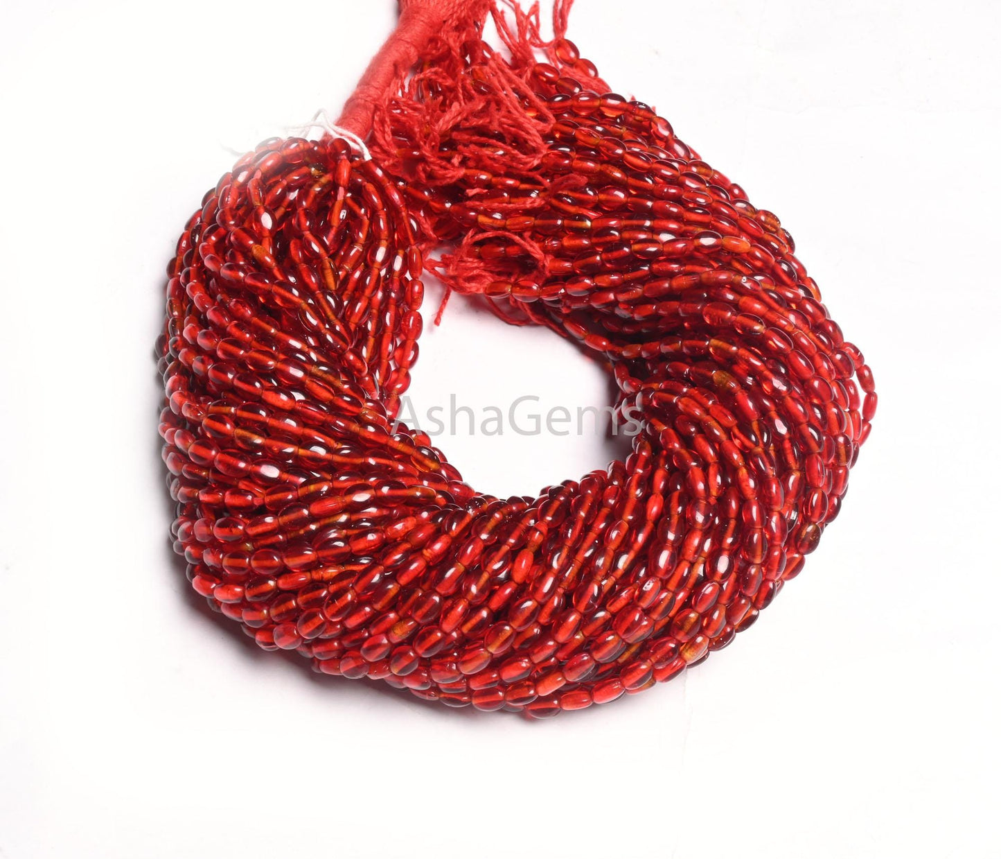 14"Strand Beautiful pomegranate Red Color Hydro Smooth Oval Shape Beads,5.5-7mm Red Quartz Hydro Plain Handmade Oval Bead Jewelry Craft SALE