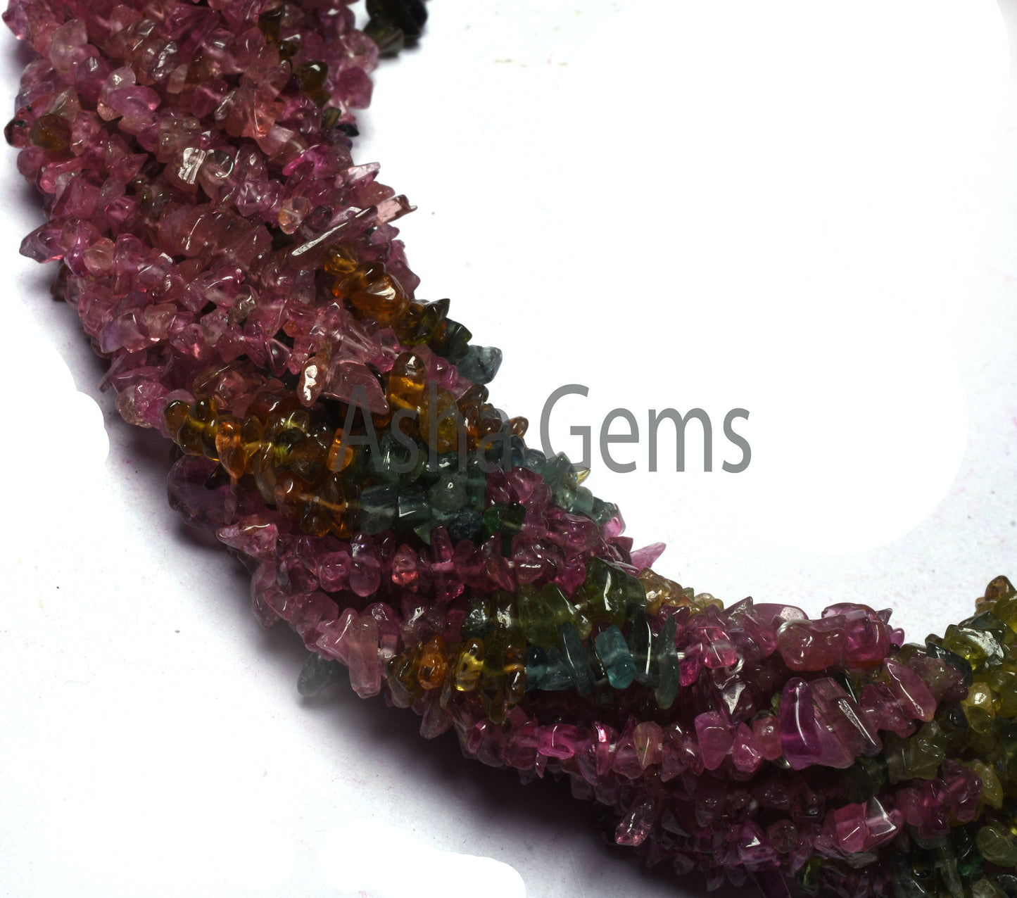 34" Strand Natural Multi Tourmaline Uncut Chips Gemstone Beads, Tourmaline Smooth Raw Rough Tiny Nuggets Beads, Fine Tourmaline Beads Sale