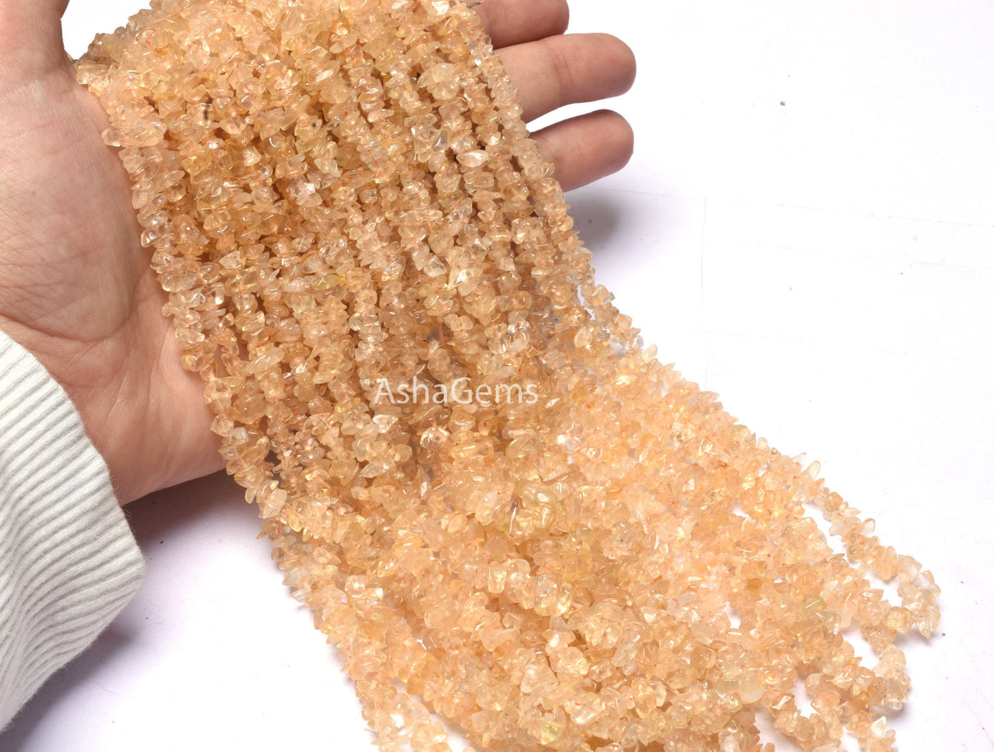 Fine Quality 34 inch Strand Natural Citrine Uncut Chips Raw Gemstone Beads ,Citrine Quartz,Rough Smooth Raw Nugget Beads,Citrine,Uncut Chips