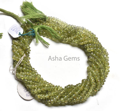 14" Strand Natural Peridot Smooth Button Shape Gemstone Beads, Green Peridot Handmade Button Beads, Peridot Beads Jewelry Making Crafts SALE