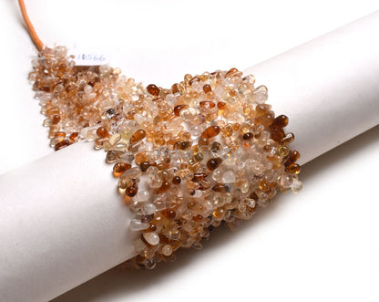 13" Strand Natural Citrine Quartz Teardrop Beads, Shaded White Yellow Citrine Smooth Uneven Drop Handmade Gemstone Loose Bead Jewelry Making