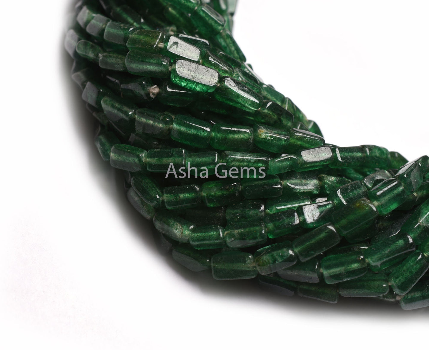 13" Strand Natural Green Mica Smooth Rectangle Beads, Mica Margaj Handmade Uneven Rectangle Gemstone Straight Drill Bead Jewelry Making SALE