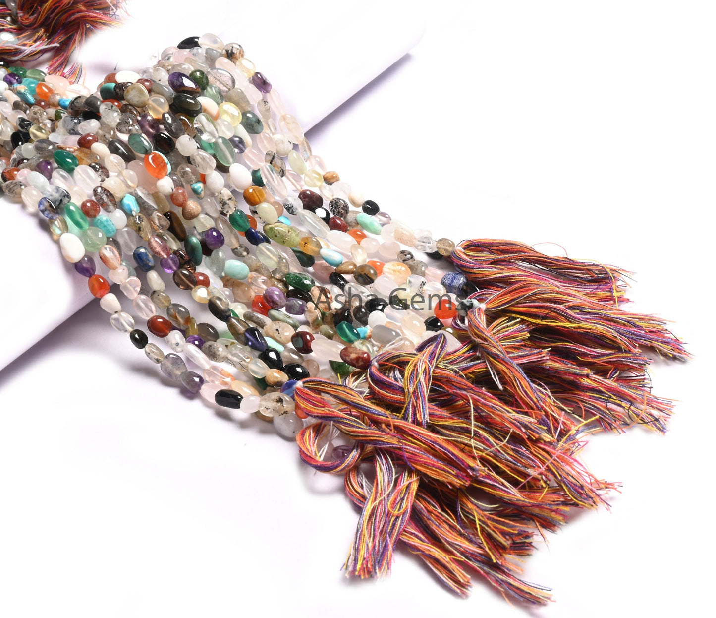 Beautiful Multi Disco Smooth Nugget Shape Gemstone Loose Beads, Multi Color Nuggets Beads, Disco Smooth Tumble Beads For Jewelry Crafts SALE (AG 22272)