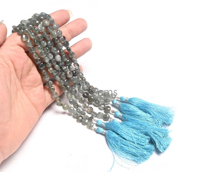 Natural Aquamarine Smooth Coin shape Gemstone Loose Beads,8" Rare Moss Aquamarine  Plain Coin Handmade Aquamarine Beads Jewelry Making Craft