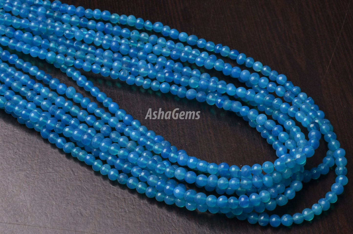 Blue Ethiopian Opal Round Shape Beads,3.5-4mm, Blue Ethiopian Opal Smooth Round Beads Opal Round,15" Strand, Opal Smooth Beads Jewelry Craft