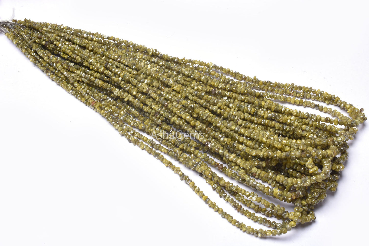 Rough Diamond Uncut Chip beads, Natural Green-Yellow Diamond Uncut Beads, Genuine Raw Diamond beads, Wholesale diamond beads Jewelry Makings