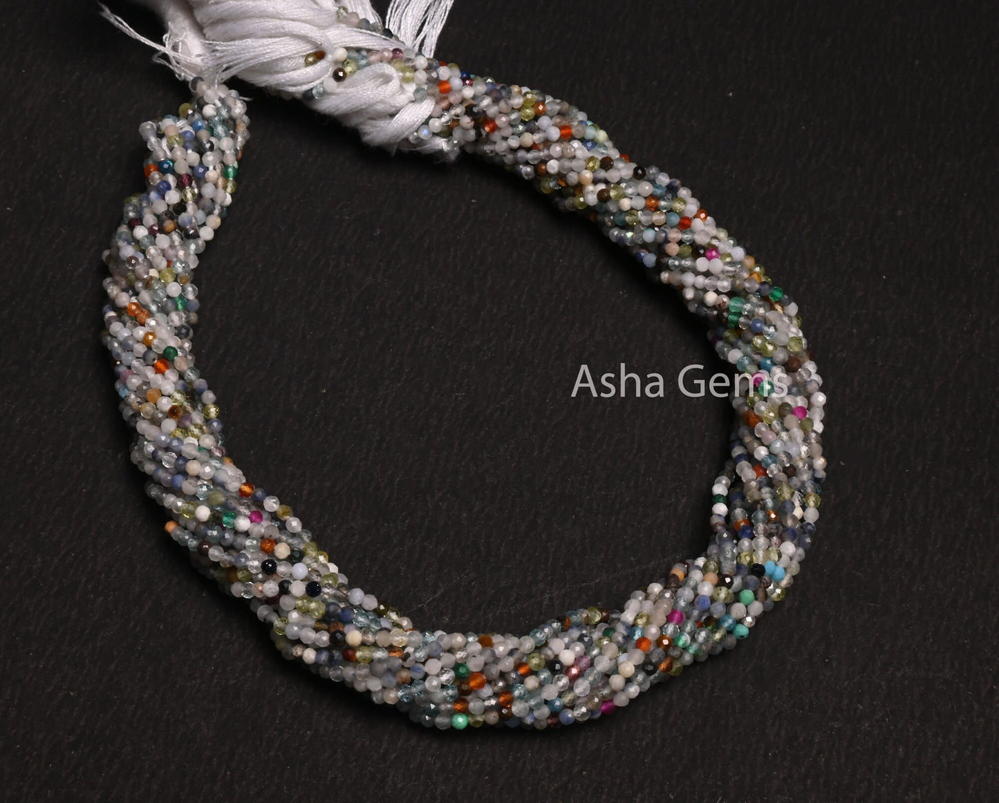 Beautiful Natural Multi Color Gemstone Micro Cut Beads,2 mm Disco Beads,Semi Precious Mix Gemstone Rondelle Shape Faceted Bead Jewelry Craft