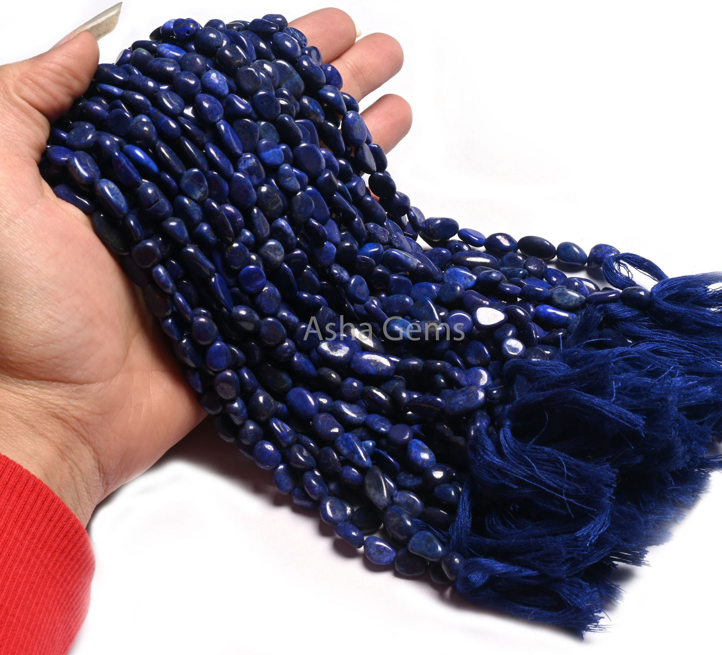 Beautiful Blue Lapis Smooth Handmade Nugget Gemstone Beads,7-12 mm Lapis Lazuli Uneven Tumble handmade Beads Lapis Jewelry Making Craft SALE (AG 22294)