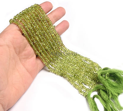 Fine Green Peridot Smooth Button Shape Handmade Gemstone Beads,4.5 mm Natural Peridot Button Center drill Beads, Peridot Bead Jewelry Crafts