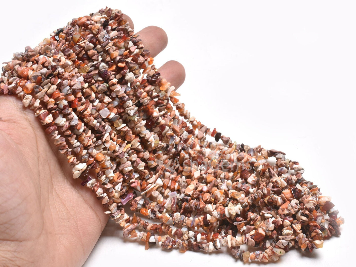 Natural Fire Opal Smooth Uncut Chip Beads,34" Strand Mexican Fire Opal Raw Rough Nugget Gemstone Beads Shaded Fire Opal Beads Jewelry Crafts