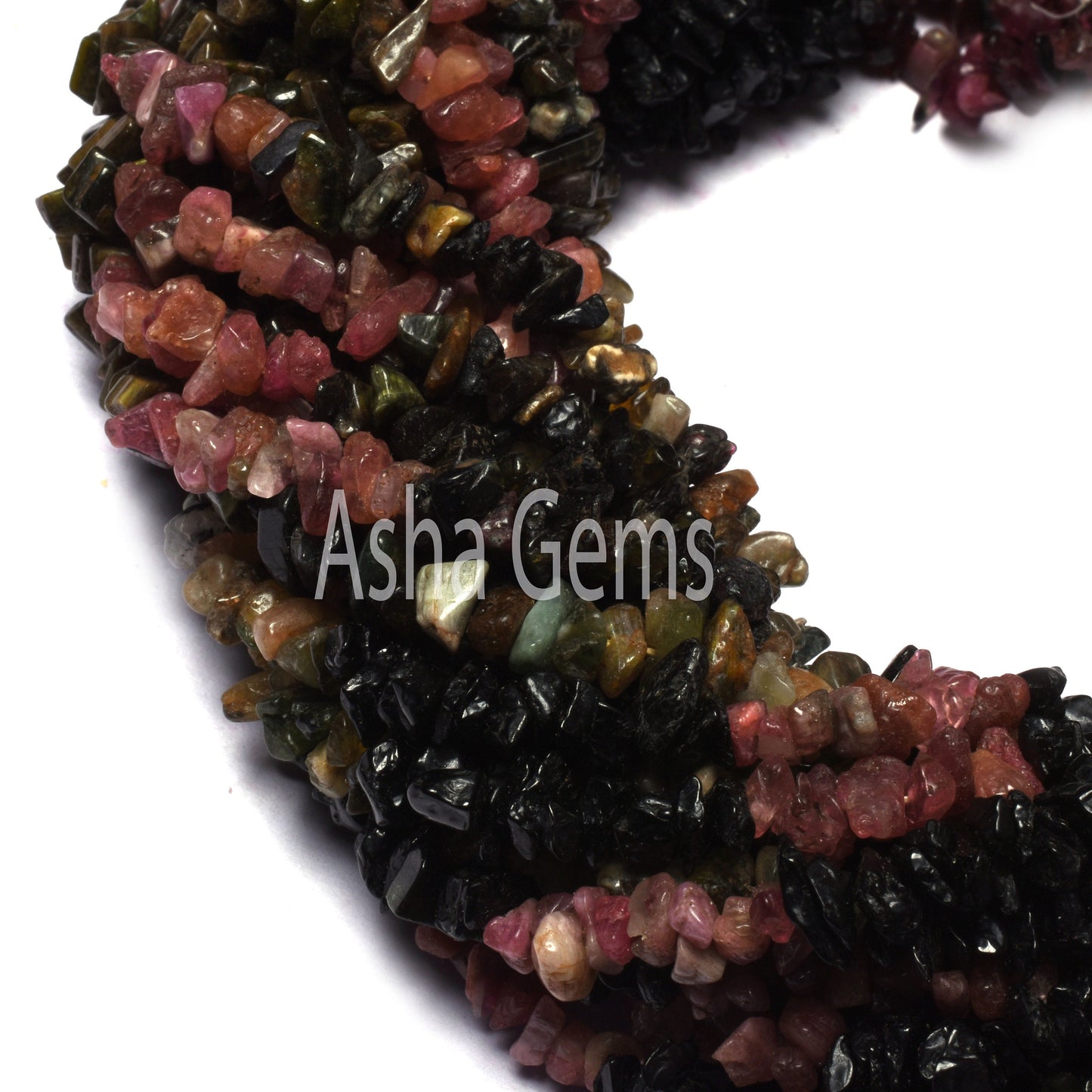 Natural tourmaline uncut chip Beads,34" Strand Multi tourmaline smooth raw rough Uneven Beads Gemstone tourmaline Chip beads Jewelry Crafts