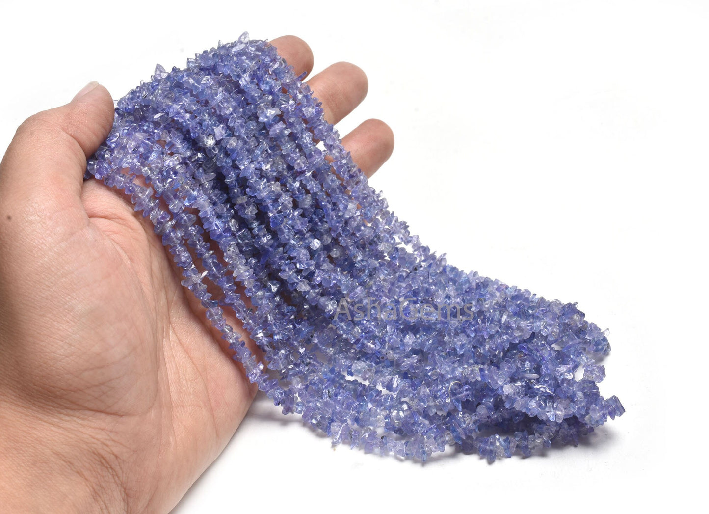 34"Strand Fine Quality Natural Tanzanite Uncut Chips Smooth Raw Gemstone Beads,Blue Tanzanite Uneven Tiny Rough Bead For Jewelry Making SALE