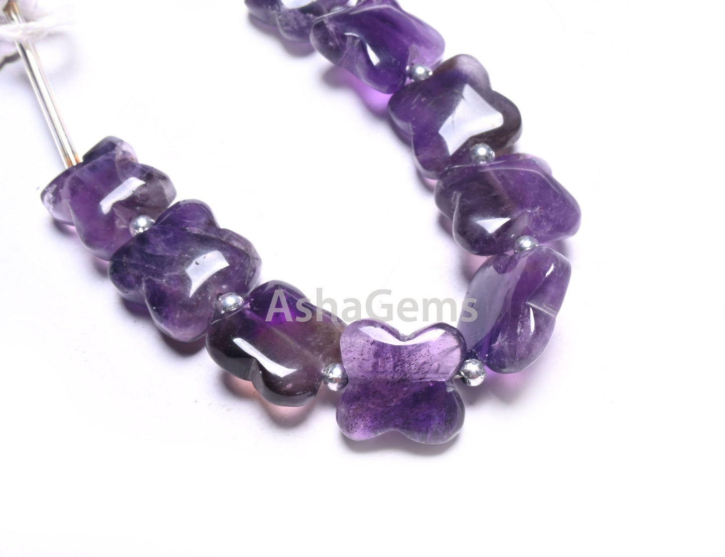 Purple Amethyst Fancy Carved Flower Shape Gemstone Beads,12-15mm Natural Amethyst Carve Square Smooth Straight Drill Bead Jewelry Craft SALE