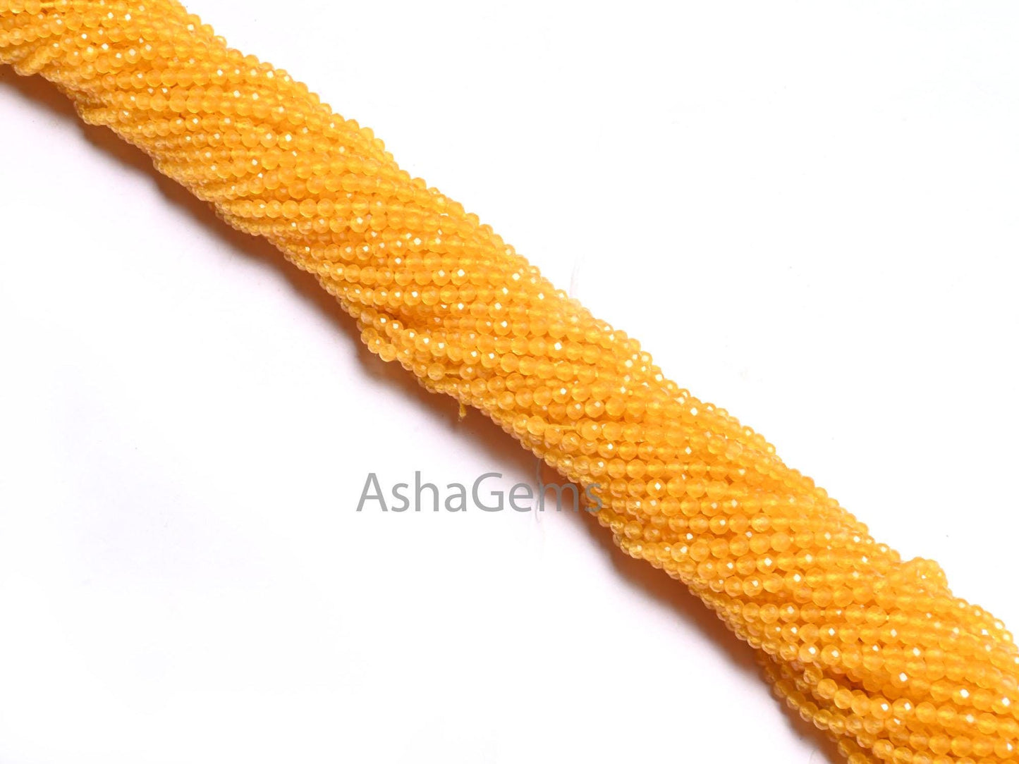 Rare Yellow Chalcedony Quartz Micro Cut Gemstone Tiny Beads,2.5 mm AAA Quality Yellow Quartz faceted Rondelle Machine Cut Beads Jewelry SALE