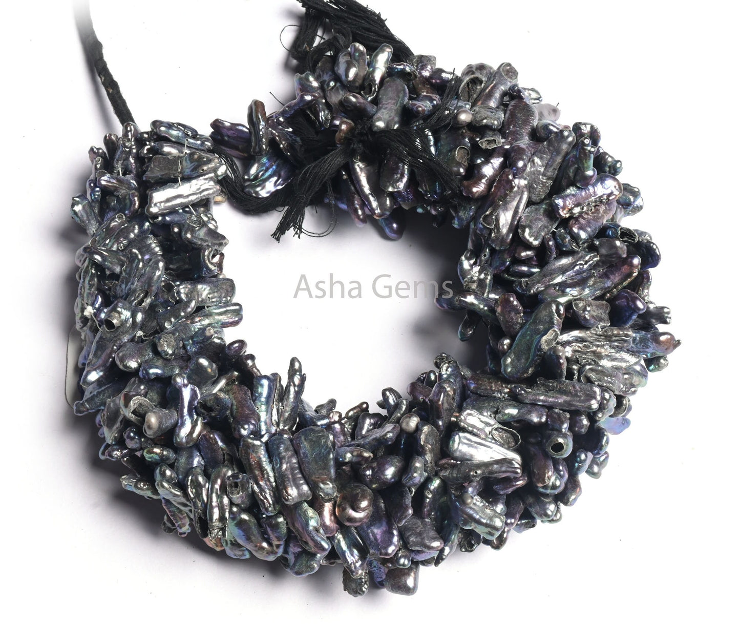 Beautiful Peacock Grey Black Water Pearl Uneven Shape Side Drill Nugget Beads,Fire ball Baroque Pearl Gemstone Pearl Bead Jewelry Craft SALE