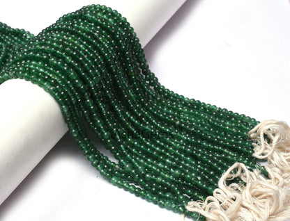 Natural Green Mica Margaj Smooth Round Ball Beads, Green Aventurine Round, Mica Gemstone Round Bead,13" Strand For Jewelry Making Craft SALE