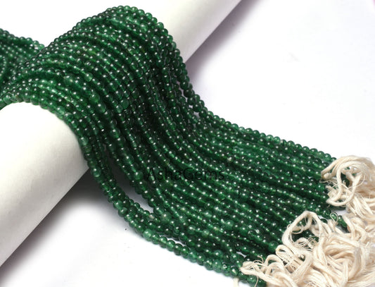 Natural Green Mica Margaj Smooth Round Ball Beads, Green Aventurine Round, Mica Gemstone Round Bead,13" Strand For Jewelry Making Craft SALE