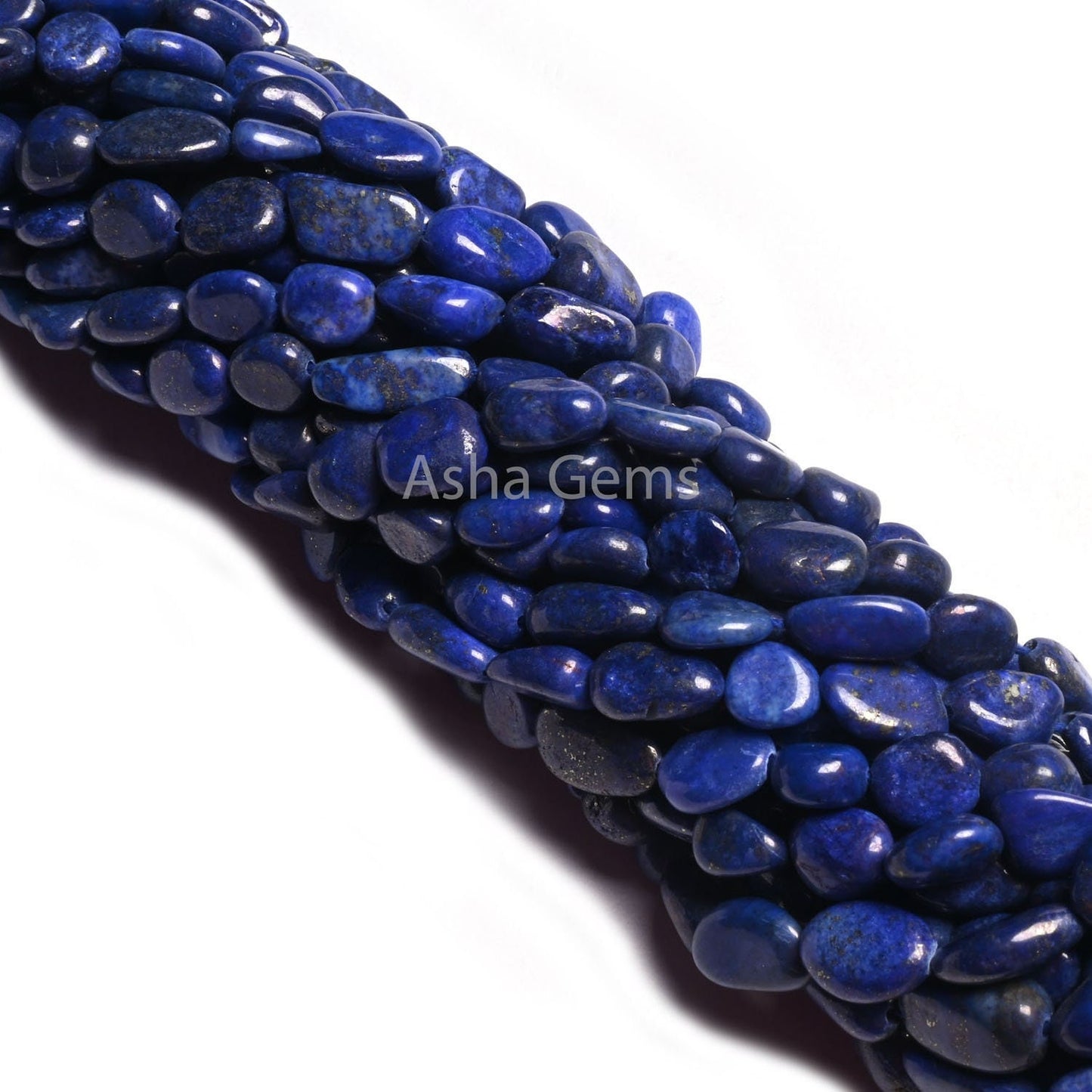 Beautiful Blue Lapis Smooth Handmade Nugget Gemstone Beads,7-12 mm Lapis Lazuli Uneven Tumble handmade Beads Lapis Jewelry Making Craft SALE (AG 22294)