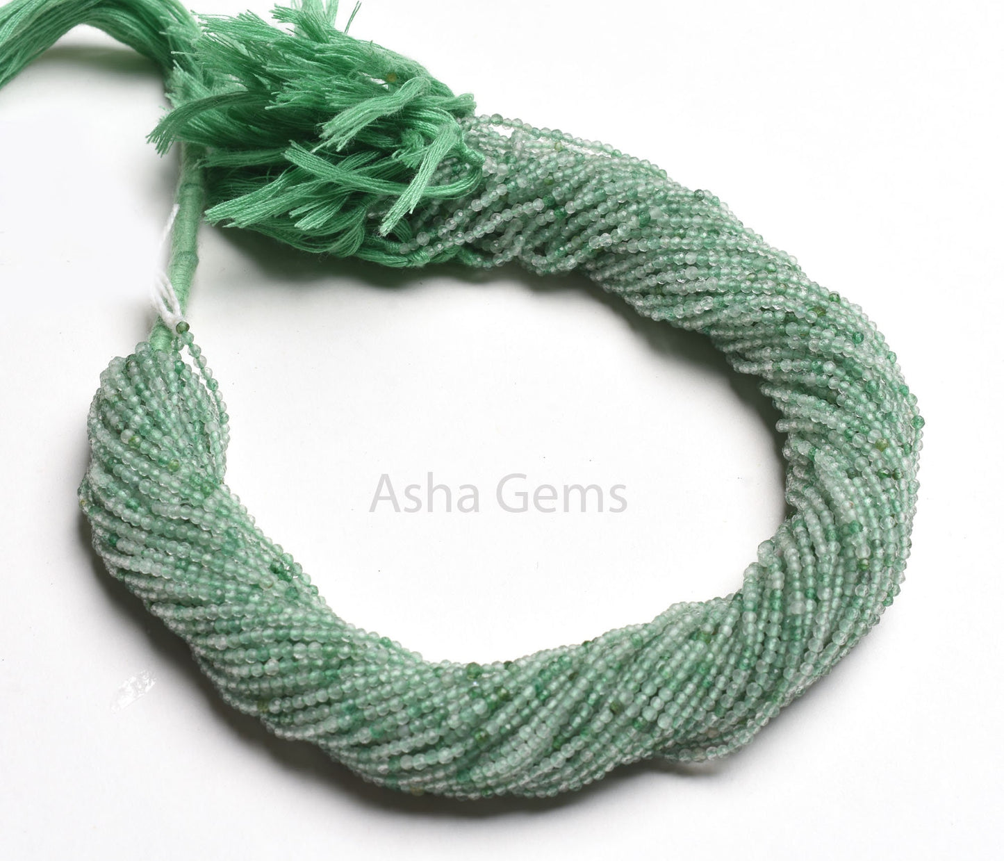 Beautiful AAA Green Strawberry Quartz Micro Cut Faceted Beads 2 mm Natural Strawberry Machine Cut Rondelle Gemstone Beads Jewelry Craft SALE