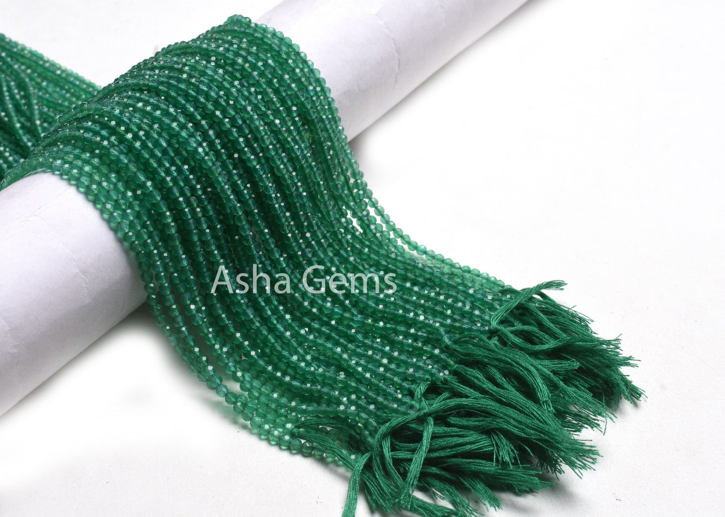 3.3mm AAA Green Onyx Micro Cut Faceted Rondelle Beads, Beautiful Green Onyx Micro Cut Gemstone Beads,12.5"Green Onyx Bead Jewelry Craft SALE
