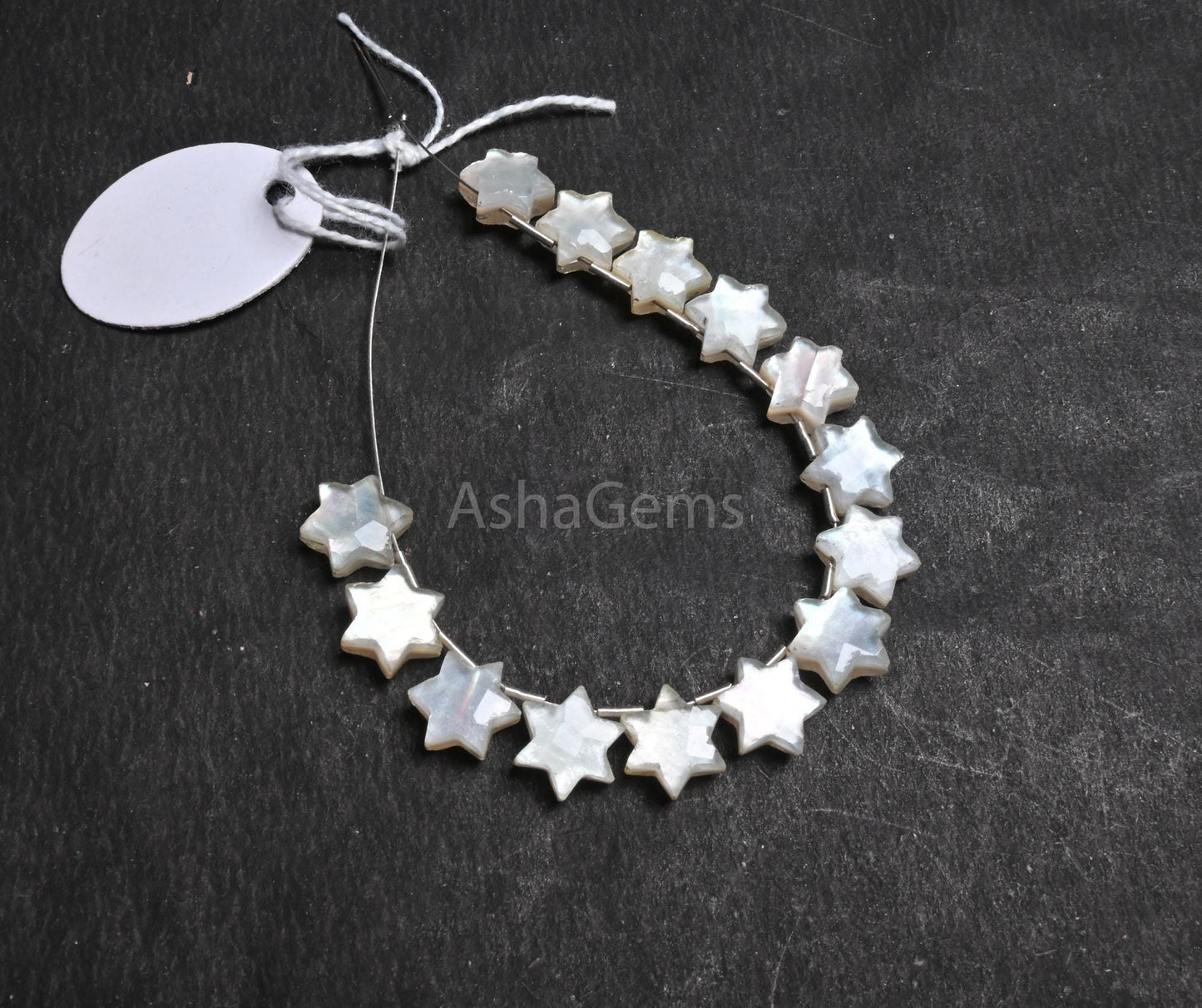 11 mm White Crystal quartz Moonstone Doublet Carving Star Shape Faceted Beads, Quartz Doublet Fancy Star Carved Handmade Gemstone Bead Craft