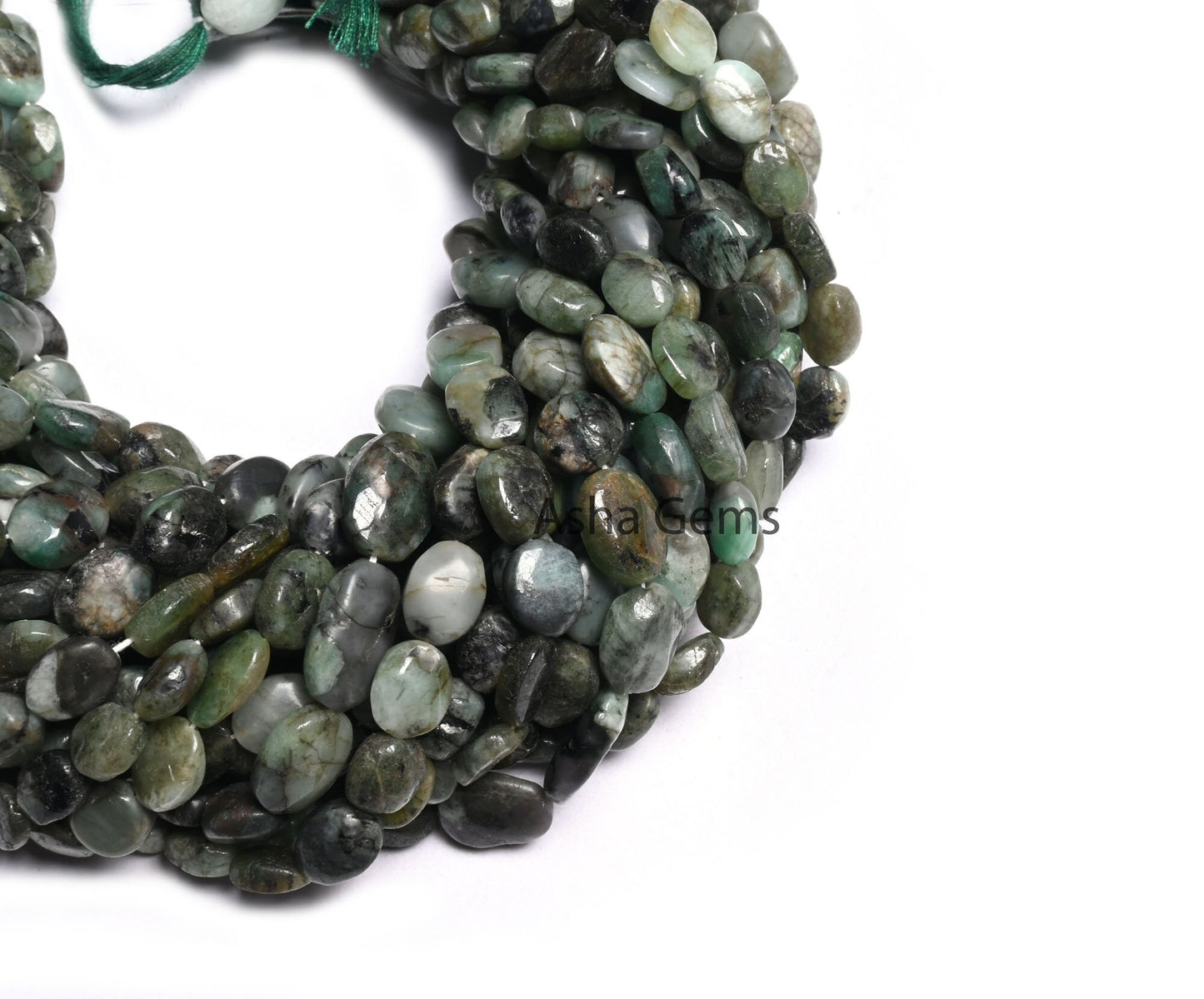 Natural Sakota Emerald Smooth Oval Handmade Beads, Shaded Green Emerald Oval Uneven Shape Gemstone Loose Beads, Emerald Bead Jewelry makings