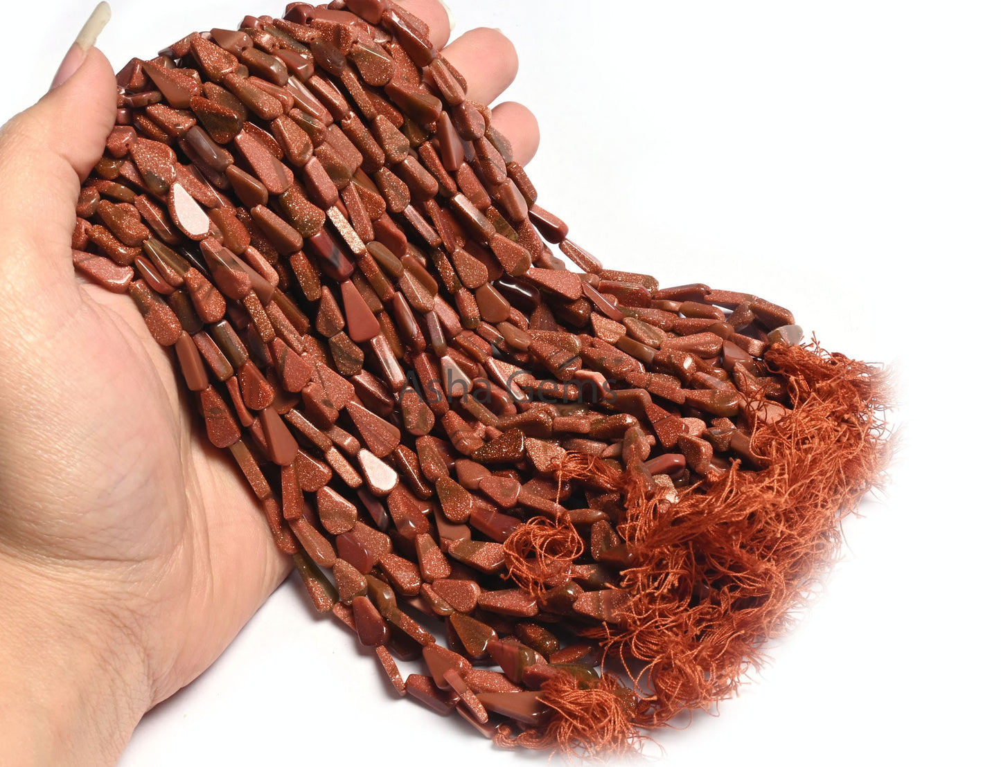 Brown Sunstone Smooth Pears Shape Straight Drill Beads,12" Sunstone Fancy Long Teardrop Uneven Handmade Gemstone Beads Jewelry making Crafts