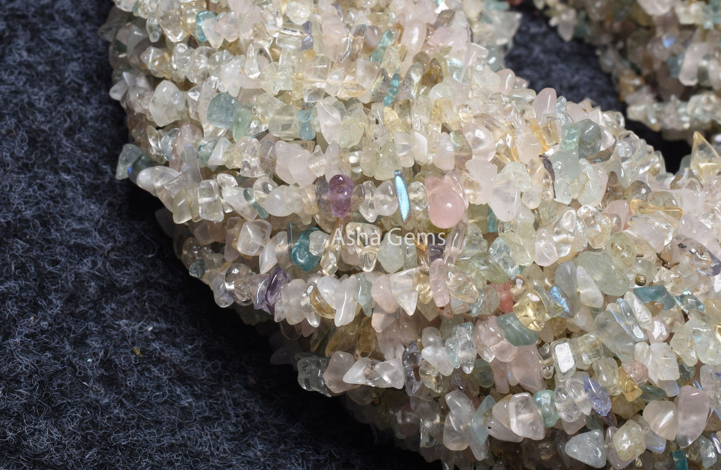 34" Strand Natural Aquamarine Uncut Chips Smooth Beads Gemstone, Beautiful Shaded Aquamarine Chip, Aquamarine Smooth Raw Rough Beads SALE