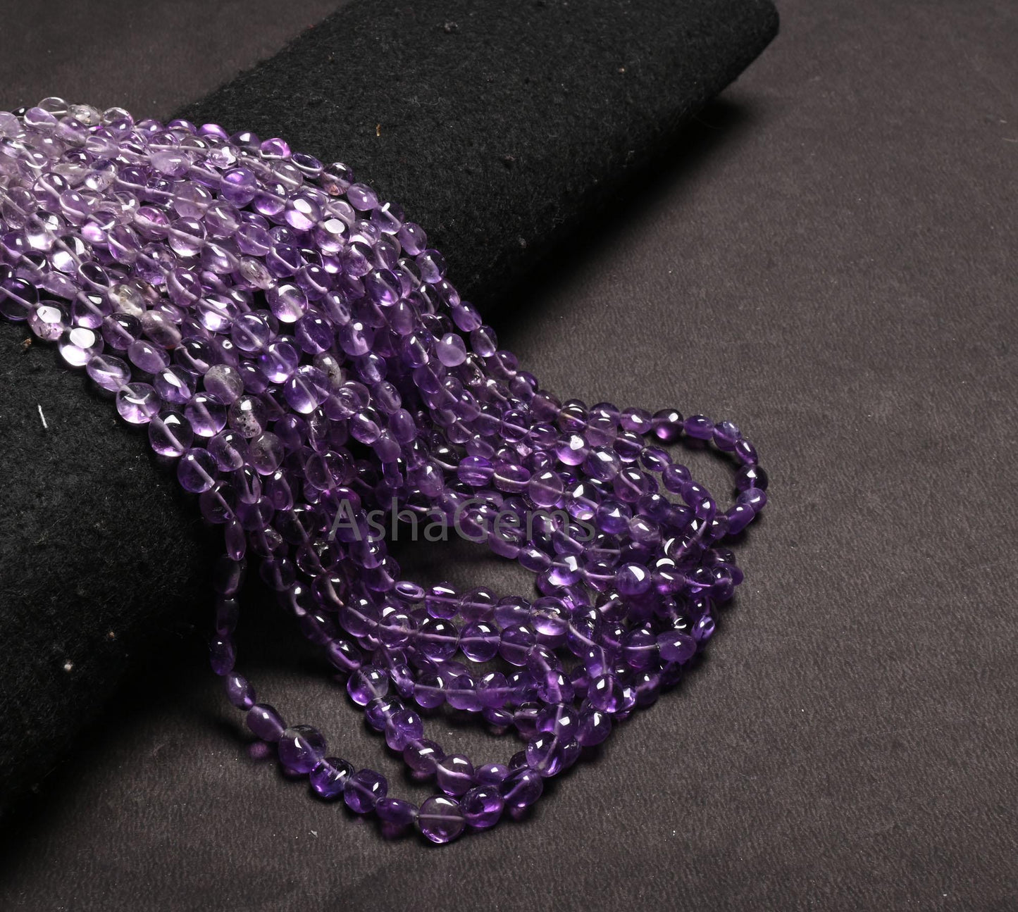 Fine Quality Amethyst Smooth Coin Shape Gemstone Loose Beads, Shaded Purple amethyst Plain Coin Handmade Bead, Natural Amethyst Jewelry SALE