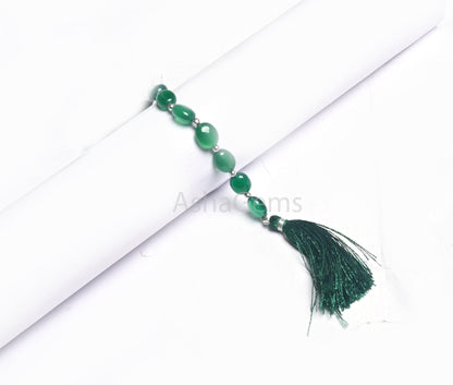 Beautiful Green Onyx Smooth Oval Shape Gemstone Loose Beads,8.5-11 mm Fine onyx Plain Handmade Oval Straight Drill Beads Jewelry Making SALE
