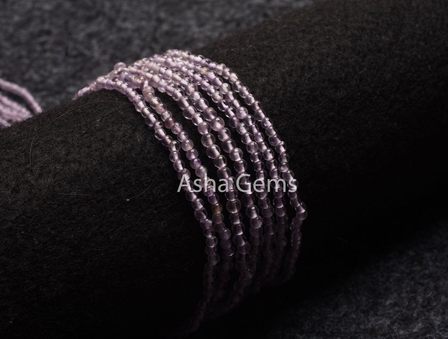 13" Strand Natural Pink Amethyst Smooth Round Beads, Fine Quality Pink Amethyst Plain Round Ball Gemstone Beads, Jewelry Making Crafts SALE